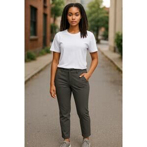 Merrell Women’s Gray Tapered Hiking Pants Mid-Rise Outdoors Athletic Size 6